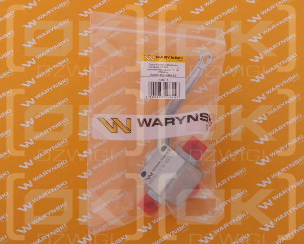 Zawór kulowy hydrauliczny 3-drogowy 3/2 M18x1.5 12L z otworami mocującymi 500 bar Waryński