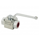 3-Wege-Hydraulikkugelhahn 3/2 - 1" BSP mit Befestigungslöchern 315 bar Waryński