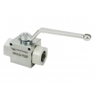2-Wege-Hydraulikkugelhahn 2/2 - 1" BSP mit Befestigungslöchern 315 bar Waryński
