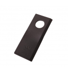 Nóż. nożyk kosiarka lewy 100X40X3mm otwór 19 zastosowanie RS 100/3 Sipma WARYŃSKI ( sprzedawane po 25 )