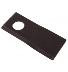 Nóż. nożyk kosiarka prawy 100x40x3mm otwór 19 zastosowanie 580290955 BCS Sipma WARYŃSKI ( sprzedawane po 25 )