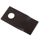 Nóż. nożyk kosiarka lewy 100x48x3mm otwór 19 zastosowanie 9041787 9527290 Claas WARYŃSKI ( sprzedawane po 25 )