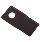 Nóż. nożyk kosiarka lewy 100x48x3mm otwór 19 zastosowanie 570419 Niemeyer WARYŃSKI ( sprzedawane po 25 )