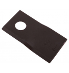 Nóż. nożyk kosiarka prawy 100x48x3mm otwór 19 zastosowanie 570418 Niemeyer WARYŃSKI ( sprzedawane po 25 )