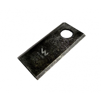 Nóż, nożyk kosiarka rotacyjna 102x48x3mm zastosowanie Samasz WARYŃSKI ( sprzedawane po 25 ) 