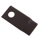 Nóż. nożyk kosiarka lewy 102x48x4mm otwór 19 zastosowanie 570447 Niemeyer WARYŃSKI ( sprzedawane po 25 )