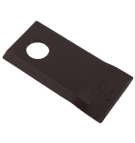 Nóż. nożyk kosiarka prawy 102x48x4mm otwór 19 zastosowanie 570446 Niemeyer WARYŃSKI ( sprzedawane po 25 )