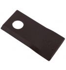 Nóż. nożyk kosiarka prawy 102x48x4mm otwór 19 zastosowanie 140692 Fella WARYŃSKI ( sprzedawane po 25 )