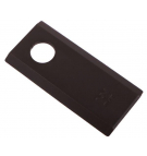 Nóż, nożyk kosiarka 103X48X4mm otwór 19 zastosowanie 122331 Fella WARYŃSKI ( sprzedawane po 25 )