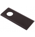 Nóż, nożyk kosiarka 105X47X3mm otwór 21 zastosowanie CM15 PZ Vicon Kverneland WARYŃSKI ( sprzedawane po 25 )