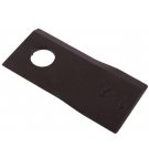 Nóż. nożyk kosiarka prawy 105x48x4mm otwór 19 zastosowanie 9492422 Claas WARYŃSKI ( sprzedawane po 25 )