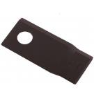 Nóż. nożyk kosiarka lewy 106x48x4mm otwór 19 zastosowanie 570445 Niemeyer WARYŃSKI ( sprzedawane po 25 )