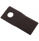 Nóż. nożyk kosiarka lewy 107x48x4mm otwór 18.5 zastosowanie 90261559 99361559 Vicon WARYŃSKI ( sprzedawane po 25 )