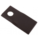 Nóż. nożyk kosiarka prawy 107x50x4mm otwór 19 zastosowanie 13800032 JF-Stoll WARYŃSKI ( sprzedawane po 25 )