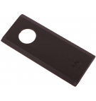 Nóż, nożyk kosiarka 108X46X3mm otwór 21 zastosowanie 108D Galfre WARYŃSKI ( sprzedawane po 25 )