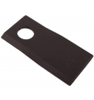 Nóż. nożyk kosiarka prawy 108x48x4mm otwór 21 zastosowanie 434972 Pottinger WARYŃSKI ( sprzedawane po 25 )