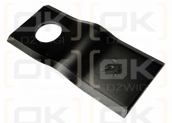 Nóż, nożyk kosiarka rotacyjna (czeska) 109mm dłuższy WARYŃSKI ( sprzedawane po 25 )