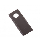 Nóż. nożyk kosiarka lewy 110x48x3mm otwór 21 zastosowanie 108L Galfre WARYŃSKI ( sprzedawane po 25 )