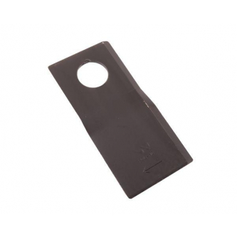 Nóż. nożyk kosiarka prawy 110x50x3mm otwór 21 zastosowanie 4047015 Galfre WARYŃSKI ( sprzedawane po 25 )