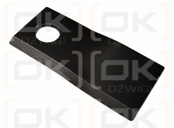 Nóż, nożyk kosiarka 112X48X4X19 prawy zastosowanie 139889.0 Krone WARYŃSKI ( sprzedawane po 25 )