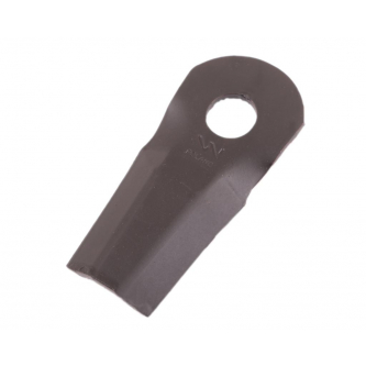 Nóż. nożyk kosiarka gięty 112x50x4mm otwór 18.5x20.5 zastosowanie 5684000 Kuhn WARYŃSKI ( sprzedawane po 25 )