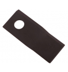 Nóż. nożyk kosiarka lewy 114x48x4mm otwór 19 zastosowanie 13800014 JF-Stoll WARYŃSKI ( sprzedawane po 25 )