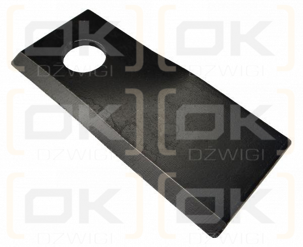Nóż, nożyk kosiarka 115X47X4X19 prawy zastosowanie 9520420 Claas WARYŃSKI ( sprzedawane po 25 )