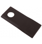 Nóż. nożyk kosiarka prawy 120x49x4mm otwór 21 zastosowanie 434976 Pottinger WARYŃSKI ( sprzedawane po 25 )