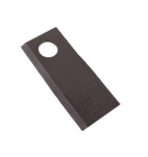 Nóż. nożyk kosiarka prawy 120X50X4mm otwór 21 zastosowanie RF 120/4 Pronar WARYŃSKI ( sprzedawane po 25 )