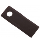 Nóż. nożyk kosiarka lewy 122x46x4mm otwór 18.25 zastosowanie 56451200 Kuhn WARYŃSKI ( sprzedawane po 25 )