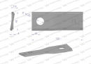 Nóż. nożyk kosiarka prawy 122x46x4mm otwór 18.25 zastosowanie 56451300 Kuhn WARYŃSKI ( sprzedawane po 25 )