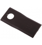 Nóż. nożyk kosiarka lewy 88x40x3mm otwór 16.25 zastosowanie 56151000 Kuhn WARYŃSKI ( sprzedawane po 25 )