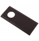 Nóż. nożyk kosiarka 90X40X3mm otwór 19 zastosowanie 06561543 MT 52 Deutz-Fahr WARYŃSKI ( sprzedawane po 25 )