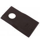 Nóż. nożyk kosiarka prawy 90x48x4mm otwór 19 zastosowanie 1448261 Krone WARYŃSKI ( sprzedawane po 25 )