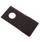 Nóż. nożyk kosiarka prawy 94x48x3mm otwór 19 zastosowanie 570410 Niemeyer Kverneland WARYŃSKI ( sprzedawane po 25 )