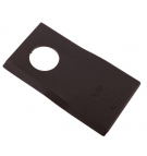 Nóż. nożyk kosiarka prawy 94x48x3mm otwór 23 zastosowanie T673R Mortl WARYŃSKI ( sprzedawane po 25 )