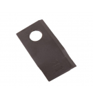 Nóż. nożyk kosiarka lewy 94x50x4mm otwór 19 zastosowanie 58031193 BCS WARYŃSKI ( sprzedawane po 25 )