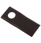 Nóż. nożyk kosiarka lewy 96x40x3mm otwór 19 zastosowanie 16502727 Deutz Fahr Kverneland WARYŃSKI ( sprzedawane po 25 )