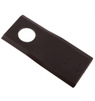 Nóż. nożyk kosiarka prawy 96x40x3mm otwór 19 zastosowanie 16502726 Deutz Fahr Kverneland WARYŃSKI ( sprzedawane po 25 )