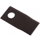 Nóż. nożyk kosiarka lewy 97x48x4mm otwór 19 zastosowanie 13800023 JF-Stoll WARYŃSKI ( sprzedawane po 25 )