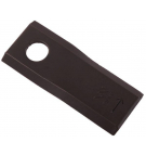 Nóż. nożyk kosiarka lewy 98x40x4mm otwór 16.2 zastosowanie DM-303 Claas WARYŃSKI ( sprzedawane po 25 )