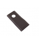 Nóż. nożyk kosiarka prawy 98X46X3.5mm otwór 16.5 zastosowanie 40490005 Morra WARYŃSKI ( sprzedawane po 25 )