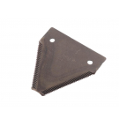 Nóż żniwny 80x76x2mm otwór 5.5 zastosowanie C15 WARYŃSKI ( sprzedawane po 25 )