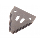 Nóż żniwny 80x76x2.7mm otwór 6.5 zastosowanie 1097806 Schumacher WARYŃSKI ( sprzedawane po 25 )