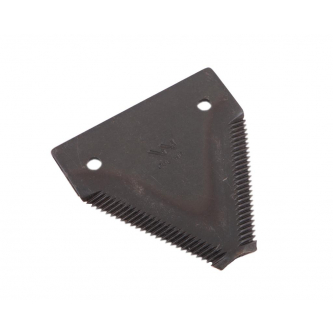 Nóż żniwny 80x76x2.7mm otwór 5.5 zastosowanie 614670.1 Claas WARYŃSKI ( sprzedawane po 25 )