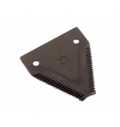 Nóż żniwny 80x76x2.8mm otwór 6.3 zastosowanie 87728905 Case-IH New Holland WARYŃSKI ( sprzedawane po 25 )