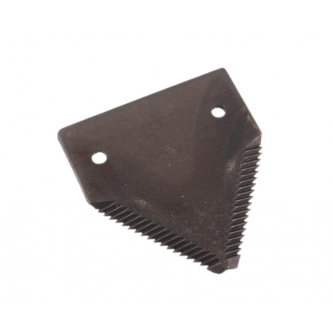 Nóż żniwny 83x76x2.7mm otwór 5.5 zastosowanie 80309197 New Holland WARYŃSKI ( sprzedawane po 25 )