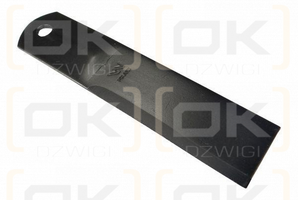 Nóż stały rozdrabniacz słomy sieczkarnia BIZON SUPER Płock Wągrowiec zastosowanie R6 5110700170 fi-10 WARYŃSKI ( sprzedawane po 25 )