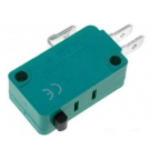 Mikroprzełącznik; bez dźwigni; SPDT; 10A/250VAC; ON-(ON); IP40