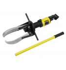 Extractor de rodamientos hidráulico de 10 toneladas con válvulas de seguridad y anillo de bloqueo, Waryński